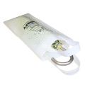 Japan Peanuts Rootote Clear PVC Portable Umbrella Pouch - Snoopy & Woodstock : White Waterproof Sleeve for Tote Bag Handle - 3