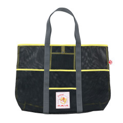 Japan Mofusand Mesh Bag - Beer Cat Black