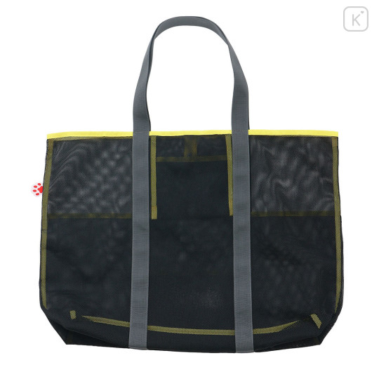 Japan Mofusand Mesh Bag - Beer Cat Black - 5