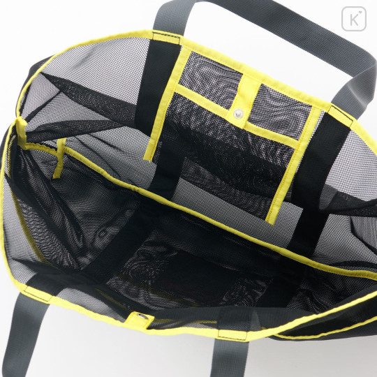 Japan Mofusand Mesh Bag - Beer Cat Black - 6