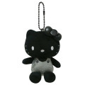 Japan Sanrio Mascot Holder - Hello Kitty : Monochrome - 1