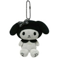Japan Sanrio Mascot Holder - My Melody : Monochrome - 1