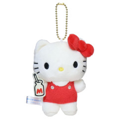 Japan Sanrio Mascot Holder - Hello Kitty : Classic Milk