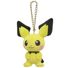 Japan Pokemon Mascot Keychain - Pichu : All Star Collection