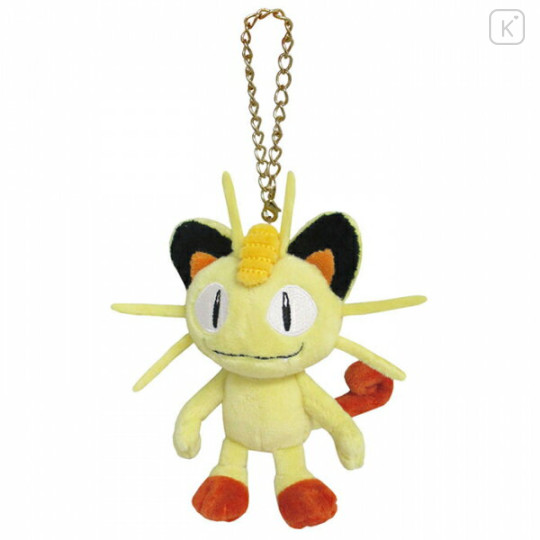 Japan Pokemon Mascot Keychain - Meowth : All Star Collection - 1