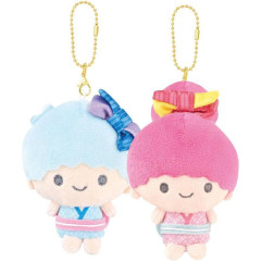 Japan Sanrio Magnetic Mascot Keychain - Little Twin Stars : Japanese Style
