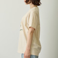 Japan Mofusand T-shirt (XL) - Curry Cat Natural - 6