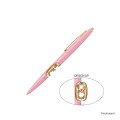 Japan Mofusand Clic Gold Ballpoint Pen - Mofumofu Bakery Pink - 1