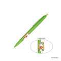Japan Mofusand Clic Gold Ballpoint Pen - Mofumofu Bakery Green - 1
