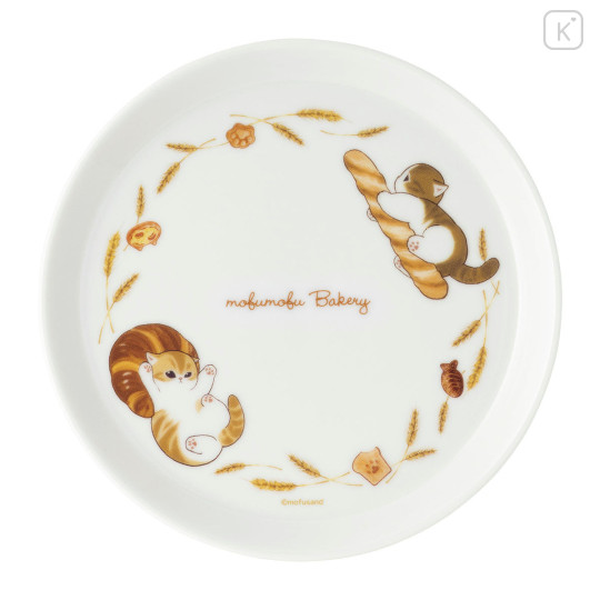Japan Mofusand Toast Plate - Mofumofu Bakery Croissant & Baguette - 1