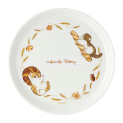 Japan Mofusand Toast Plate - Mofumofu Bakery Croissant & Baguette