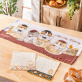 Japan Mofusand Hand Towel - Mofumofu Bakery Fried Egg Toast - 2
