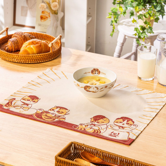 Japan Mofusand Placemat - Mofumofu Bakery - 2