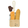 Japan Mofusand Mascot Keychain - Mofumofu Bakery Bread Bag Meow - 6
