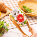 Japan Mofusand Mascot Keychain - Mofumofu Bakery Sandwich Meow - 2
