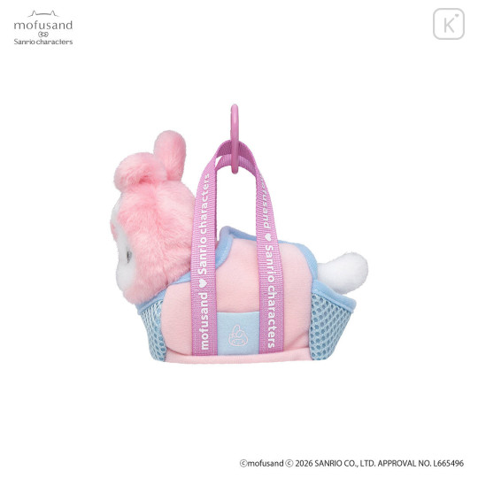 Japan Mofusand × Sanrio Cat Mascot in Outing Bag - My Melody - 6