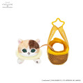 Japan Mofusand × Sanrio Cat Mascot in Outing Bag - Pompompurin - 6