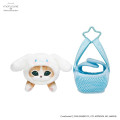 Japan Mofusand × Sanrio Cat Mascot in Outing Bag - Cinnamoroll - 5