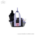 Japan Mofusand × Sanrio Cat Mascot in Outing Bag - Kuromi - 6