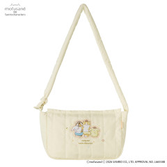 Japan Mofusand × Sanrio Fluffy Quilted Bag - Cinnamoroll & Pompompurin