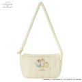 Japan Mofusand × Sanrio Fluffy Quilted Bag - Cinnamoroll & Pompompurin - 1