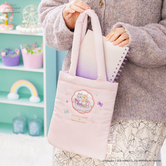 Japan Mofusand × Sanrio Tote Bag - Kuromi & My Melody - 2