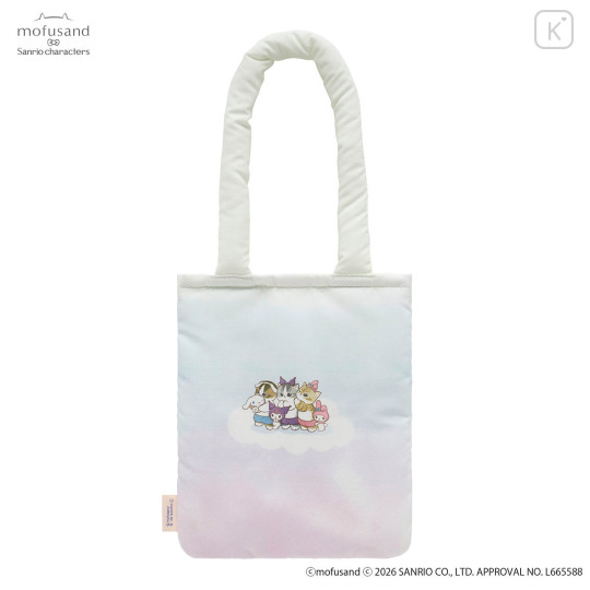 Japan Mofusand × Sanrio Tote Bag - Everyone - 4