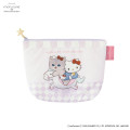 Japan Mofusand × Sanrio Pocket Tissue Pouch - Hello Kitty - 1