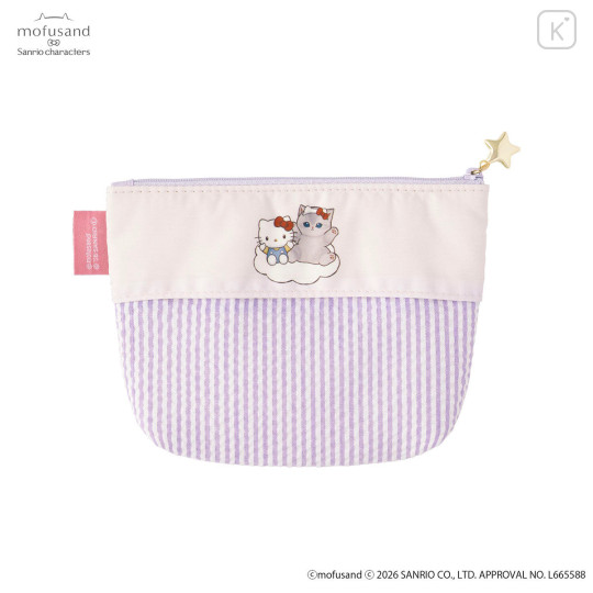 Japan Mofusand × Sanrio Pocket Tissue Pouch - Hello Kitty - 5