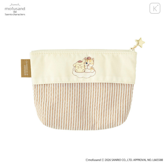 Japan Mofusand × Sanrio Pocket Tissue Pouch - Pompompurin - 5