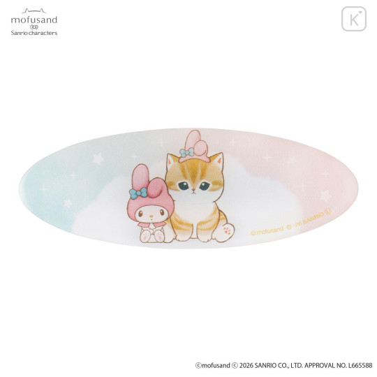 Japan Mofusand × Sanrio Oval Clip Set - My Melody - 5