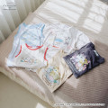 Japan Mofusand × Sanrio T-shirt (L) - Cloud Ferris Wheel Pale Pink - 2