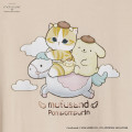 Japan Mofusand × Sanrio T-shirt (L) - Pompompurin : Pale Yellow - 7