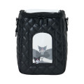 Japan Sanrio Original Clear Window Pouch - Kuromi : Enjoy Idol Ribbon - 3