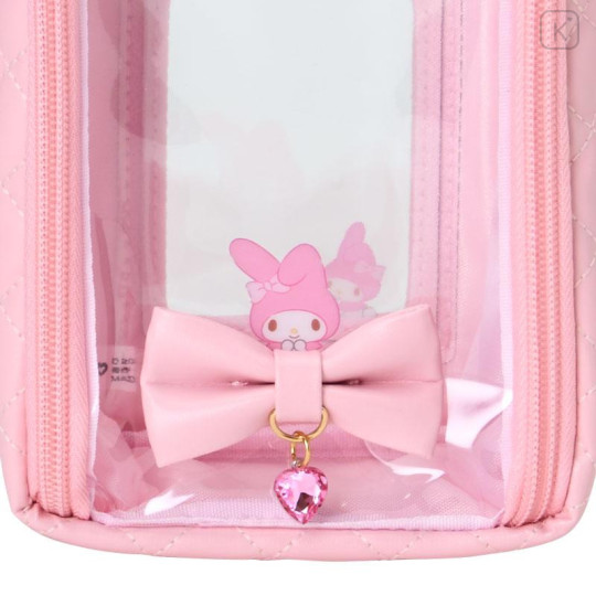Japan Sanrio Original Clear Window Pouch - My Melody : Enjoy Idol Ribbon - 6