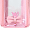 Japan Sanrio Original Clear Window Pouch - My Melody : Enjoy Idol Ribbon - 6