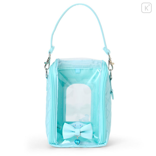 Japan Sanrio Original Clear Window Pouch - Cinnamoroll : Enjoy Idol Ribbon - 1