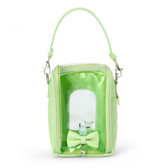 Japan Sanrio Original Clear Window Pouch - Pochacco : Enjoy Idol Ribbon