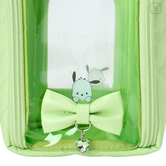 Japan Sanrio Original Clear Window Pouch - Pochacco : Enjoy Idol Ribbon - 6