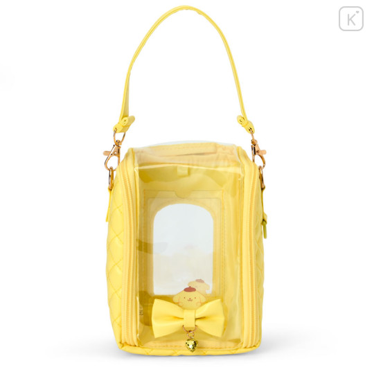 Japan Sanrio Original Clear Window Pouch - Pompompurin : Enjoy Idol Ribbon - 1