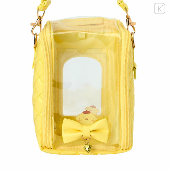 Japan Sanrio Original Clear Window Pouch - Pompompurin : Enjoy Idol Ribbon - 2