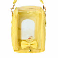 Japan Sanrio Original Clear Window Pouch - Pompompurin : Enjoy Idol Ribbon - 2