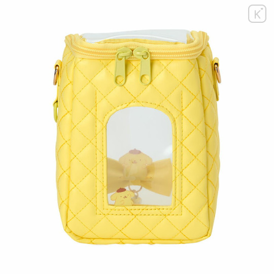 Japan Sanrio Original Clear Window Pouch - Pompompurin : Enjoy Idol Ribbon - 3
