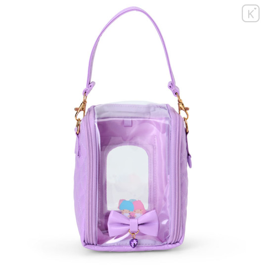 Japan Sanrio Original Clear Window Pouch - Little Twin Stars : Enjoy Idol Ribbon - 1