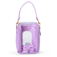 Japan Sanrio Original Clear Window Pouch - Little Twin Stars : Enjoy Idol Ribbon