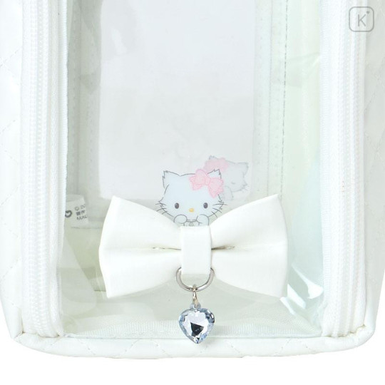 Japan Sanrio Original Clear Window Pouch - Charmmy Kitty : Enjoy Idol Ribbon - 6