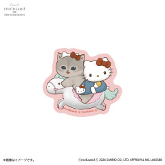 Japan Mofusand × Sanrio Smartphone Sticker - Hello Kitty