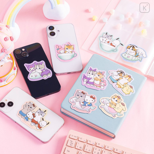 Japan Mofusand × Sanrio Smartphone Sticker - Hello Kitty - 2