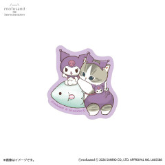 Japan Mofusand × Sanrio Smartphone Sticker - Kuromi