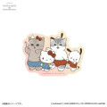 Japan Mofusand × Sanrio Smartphone Sticker - Hello Kitty & Pochacco : Outing - 1